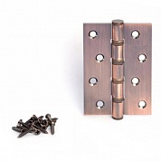 Картинка Петля дверная универсальная Apecs 100*70-B4-Steel-AC медь